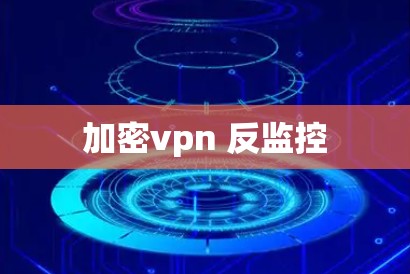 加密vpn 反监控