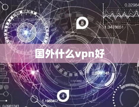 国外什么vpn好