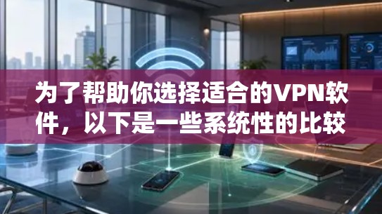 为了帮助你选择适合的VPN软件，以下是一些系统性的比较和推荐