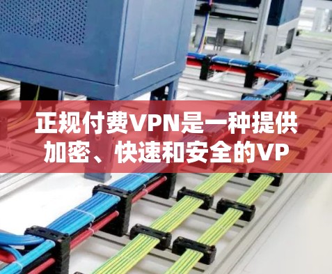 正规付费VPN是一种提供加密、快速和安全的VPN服务，通常由可信的公司提供，确保数据在安全的环境中传输和存储。以下是选择正规付费VPN的步骤和建议