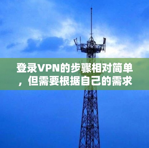 登录VPN的步骤相对简单，但需要根据自己的需求和设备情况来选择合适的VPN应用和配置。以下是一步步的指南