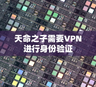 天命之子需要VPN进行身份验证