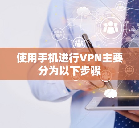 使用手机进行VPN主要分为以下步骤