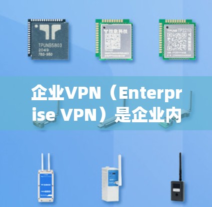 企业VPN（Enterprise VPN）是企业内部数据和信息安全的重要保障工具，主要为保障企业内部网络的加密和安全。以下是详细的分析和总结