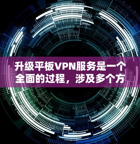 升级平板VPN服务是一个全面的过程，涉及多个方面，以下是一个清晰的步骤指南