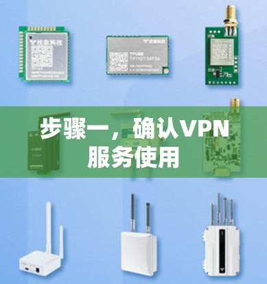 步骤一，确认VPN服务使用