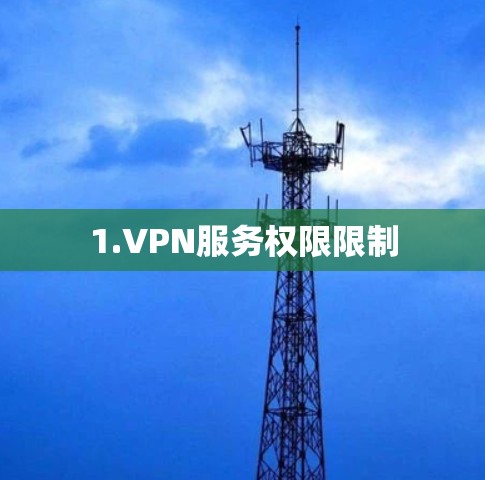 1.VPN服务权限限制