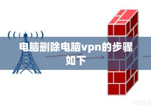 电脑删除电脑vpn的步骤如下