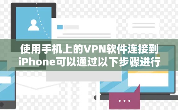 使用手机上的VPN软件连接到iPhone可以通过以下步骤进行