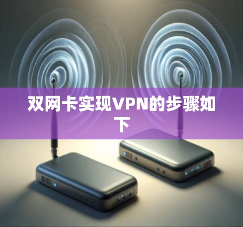 双网卡实现VPN的步骤如下