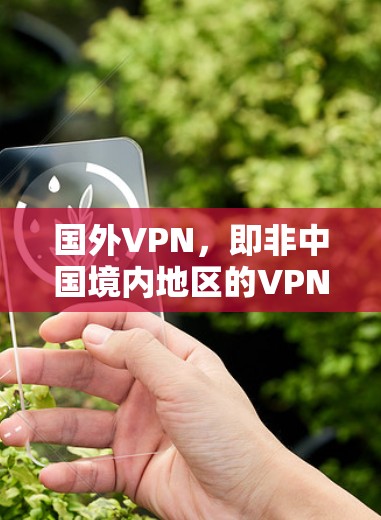 国外VPN，即非中国境内地区的VPN服务，提供了一种灵活性和便利性，但同时也伴随着一些潜在的风险和挑战。以下是一些需要考虑的因素