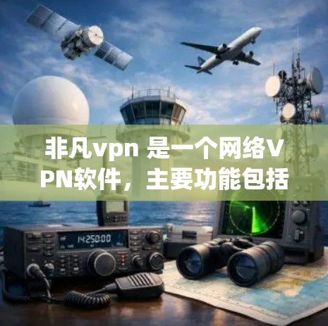 非凡vpn 是一个网络VPN软件，主要功能包括设置IP地址、端口、加密方式、防火墙规则等。使用步骤如下