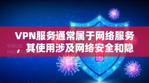 VPN服务通常属于网络服务，其使用涉及网络安全和隐私保护。以下是一些关键点