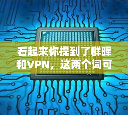 看起来你提到了群晖和VPN，这两个词可能在不同的上下文中使用。以下是一些可能的解释