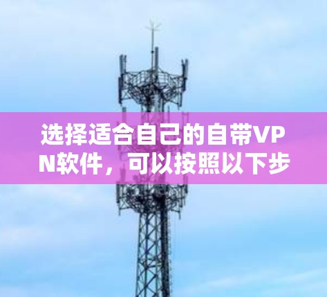 选择适合自己的自带VPN软件，可以按照以下步骤进行
