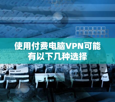 使用付费电脑VPN可能有以下几种选择