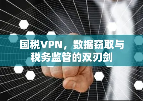 国税VPN，数据窃取与税务监管的双刃剑