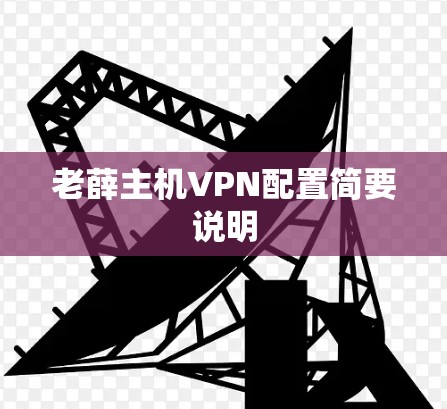 老薛主机VPN配置简要说明