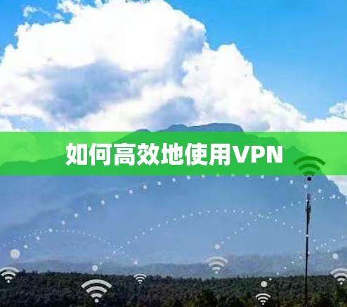 如何高效地使用VPN