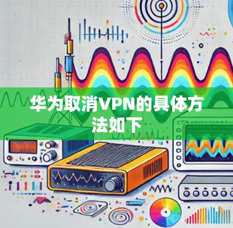 华为取消VPN的具体方法如下