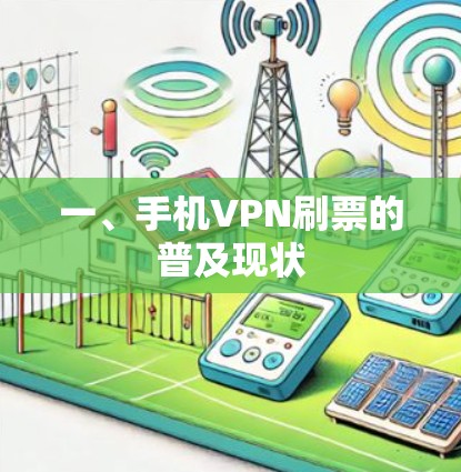 一、手机VPN刷票的普及现状