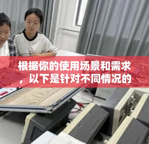 根据你的使用场景和需求，以下是针对不同情况的推荐