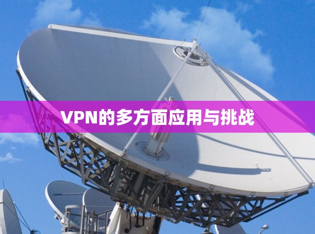 VPN的多方面应用与挑战