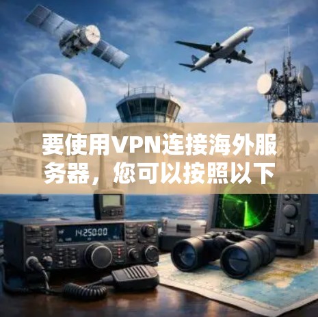要使用VPN连接海外服务器，您可以按照以下步骤进行