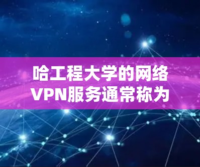 哈工程大学的网络VPN服务通常称为哈工程内网VPN，主要用于学生和科研人员在哈工程大学校园内在线使用网络资源，包括学习、科研和娱乐等。以下是关于该服务的详细介绍