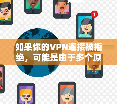 如果你的VPN连接被拒绝，可能是由于多个原因导致的，以下是常见问题的解决方法