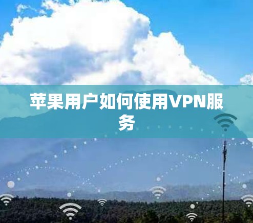 苹果用户如何使用VPN服务