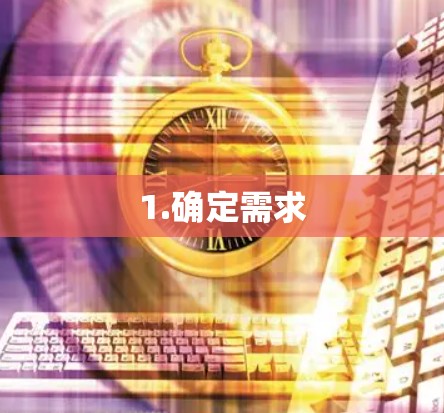 1.确定需求