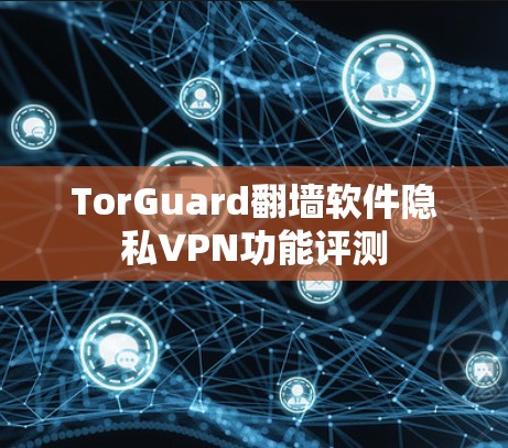 TorGuard翻墙软件隐私VPN功能评测