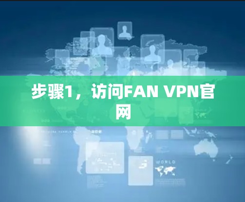 步骤1，访问FAN VPN官网