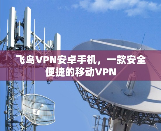 飞鸟VPN安卓手机,一款安全便捷的移动VPN 飞鸟VPN安卓手机,一款安全便捷的移动VPN