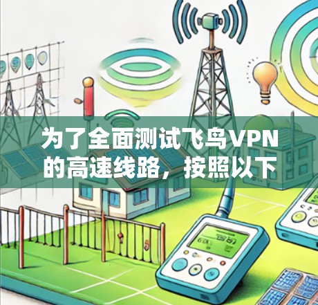 为了全面测试飞鸟VPN的高速线路，按照以下步骤实施
