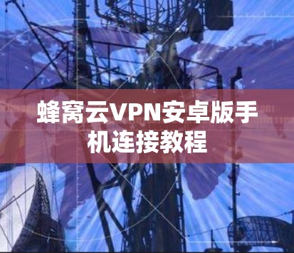 蜂窝云VPN安卓版手机连接教程
