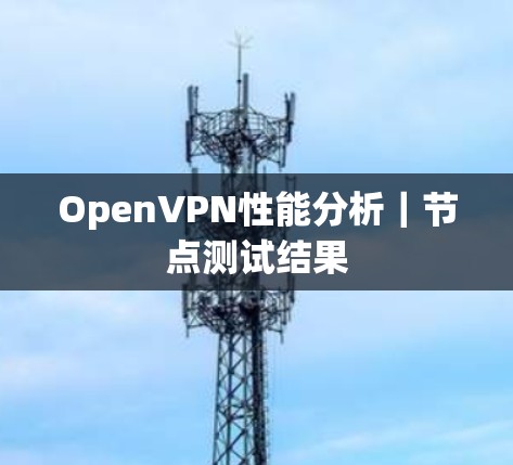 OpenVPN性能分析｜节点测试结果