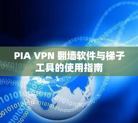 PIA VPN 翻墙软件与梯子工具的使用指南