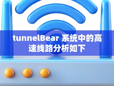 tunnelBear 系统中的高速线路分析如下