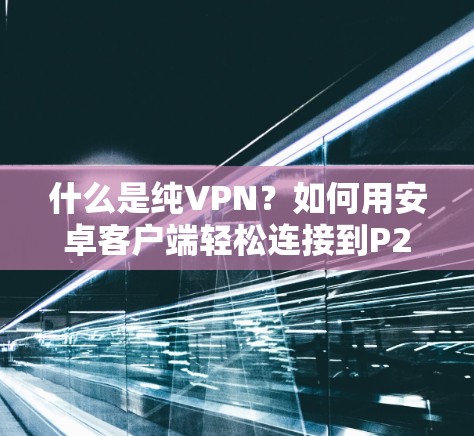 什么是纯VPN?如何用安卓客户端轻松连接到P2P VPN? 什么是纯VPN?如何用安卓客户端轻松连接到P2P VPN?