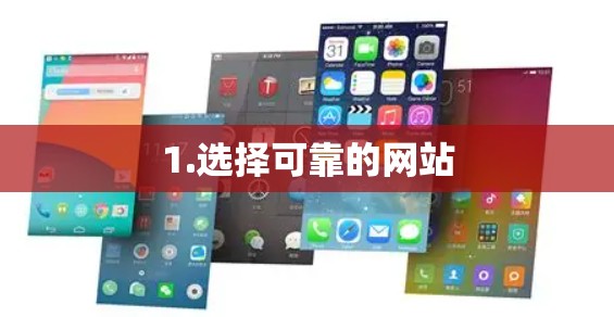 1.选择可靠的网站