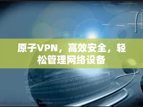 原子VPN，高效安全，轻松管理网络设备