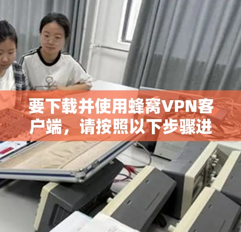要下载并使用蜂窝VPN客户端，请按照以下步骤进行