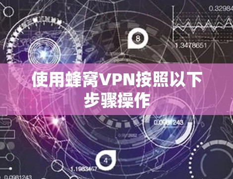 使用蜂窝VPN按照以下步骤操作