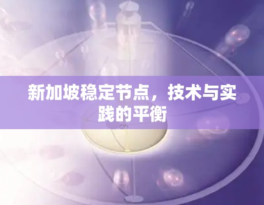 新加坡稳定节点，技术与实践的平衡
