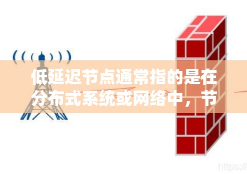 低延迟节点通常指的是在分布式系统或网络中，节点（如服务器、节点或终端设备）在处理数据或响应请求时，延迟（即处理时间）尽可能小。这种设计旨在提高系统的响应速度和效率。以下是一些相关概念和应用场景