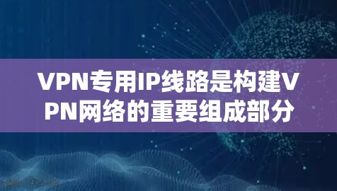 VPN专用IP线路是构建VPN网络的重要组成部分，确保数据在信息安全和可靠性上的双重保障。以下是关于专有IP线路的详细总结