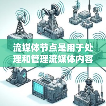 流媒体节点是用于处理和管理流媒体内容的设备或系统，负责将视频、音频或其他流内容流到互联网，然后将其存储、传输和访问给用户。以下是流媒体节点的详细分析