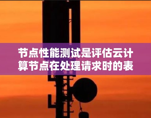 节点性能测试是评估云计算节点在处理请求时的表现和能力的过程，通常涉及多个方面和步骤。以下是对节点性能测试的详细总结